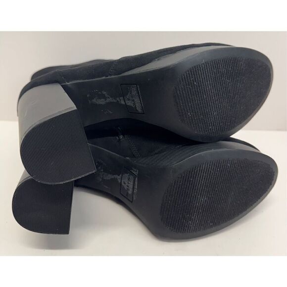 Sun+Stone Platform Booties Size 8 Womens Black High Heel Evening Boots - Picture 10 of 10